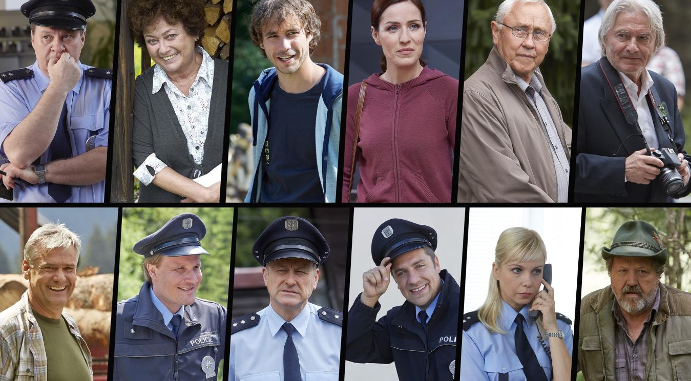 Herci seriálu Policie Modrava