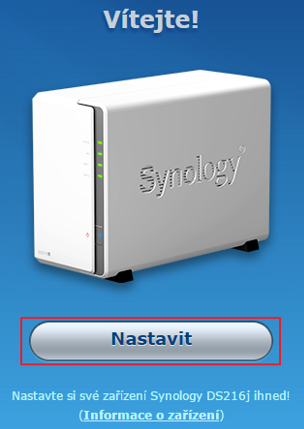 Jak postupovat při prvním spuštění - 2. krok
