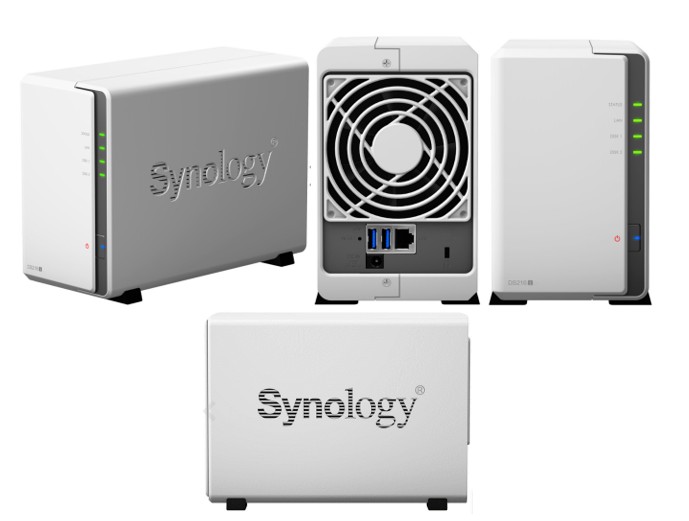 NAS server Synology DS216j – první spuštění, nastavení